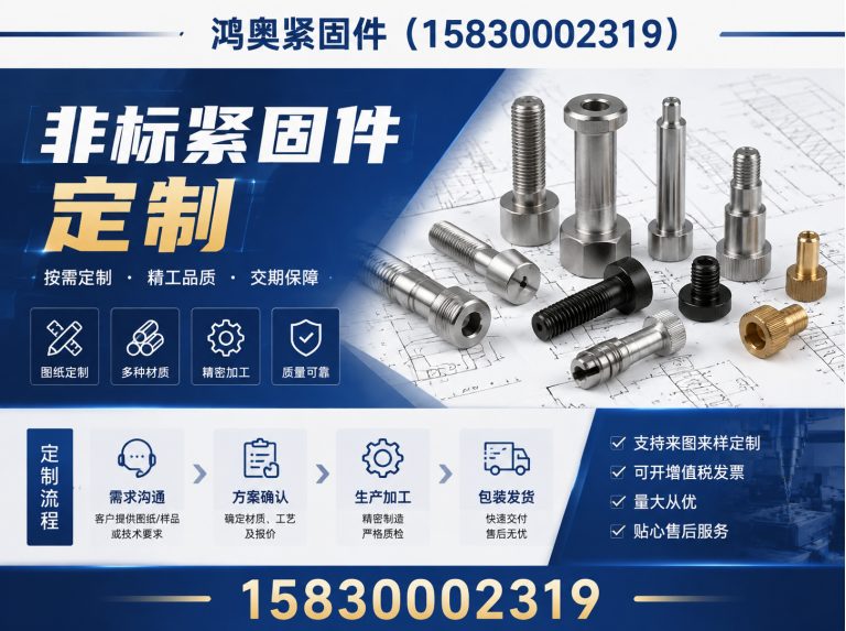 复兴区非标紧固件定制展示图